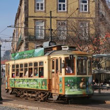 Old tram of Porto